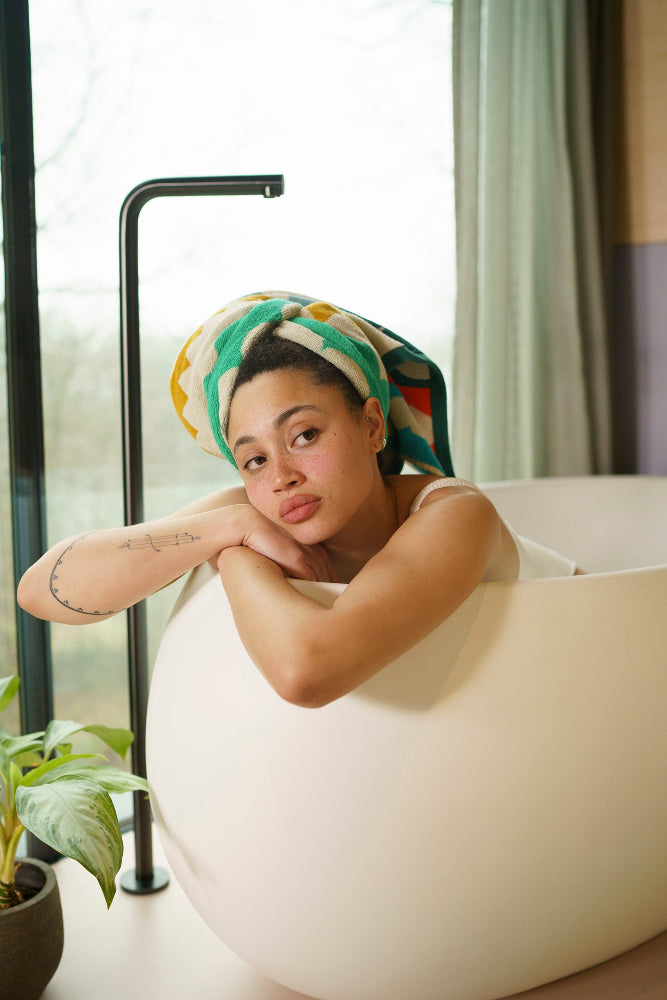 Mixed Fizz Bath Towel