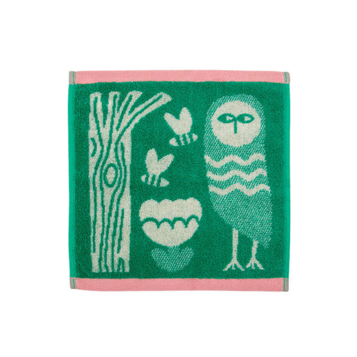 Birds and Bees Face Cloth