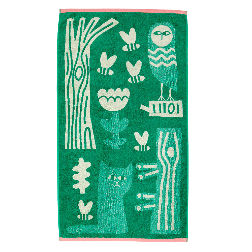 Birds and Bees Hand & Bath Towel Set
