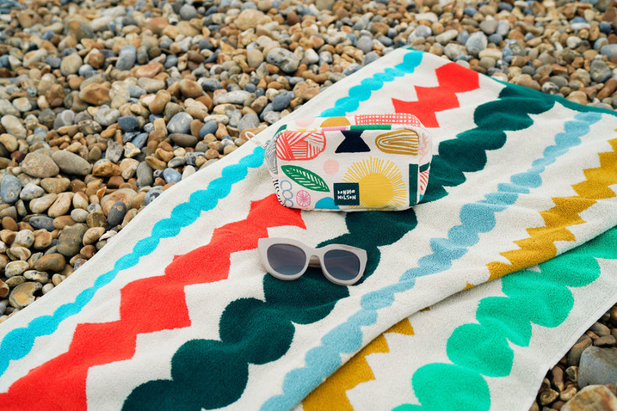 Mixed Fizz Bath Towel